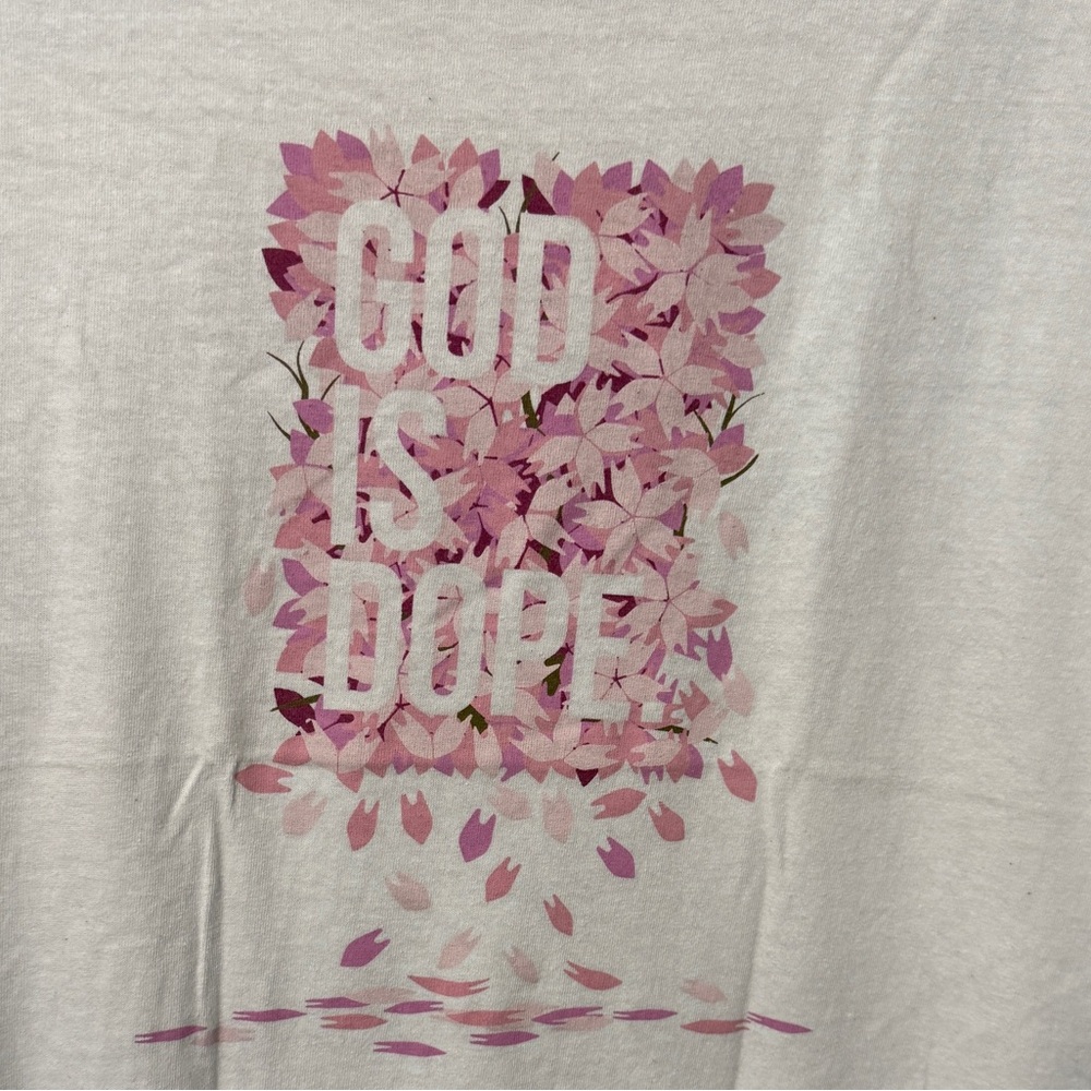 God Is Dope White T-Shirt - Picture 2 of 4